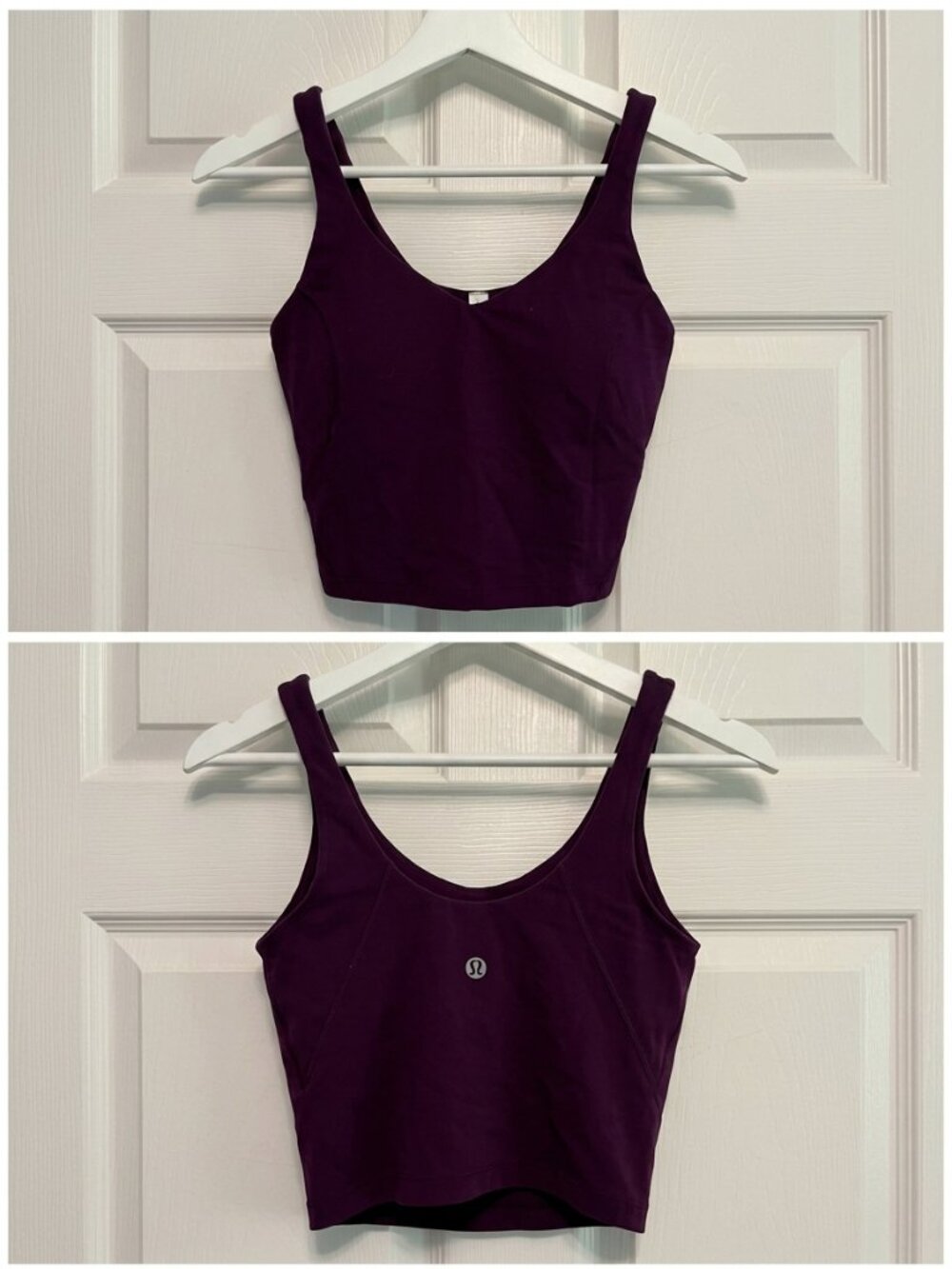 lululemon Align Cropped Tank Top | Size 4 | Deep Purple / Plum